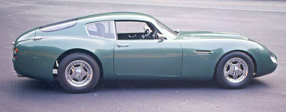 Aston Martin Zagato clone-side view