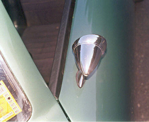 Aston Martin Zagato clone left side mirror