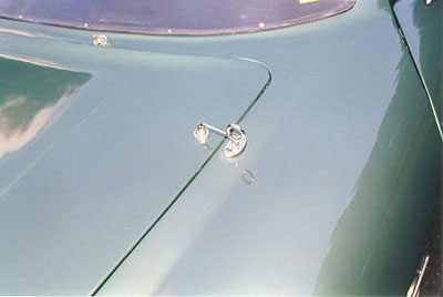 DB4 GT Zagato clone hood latch